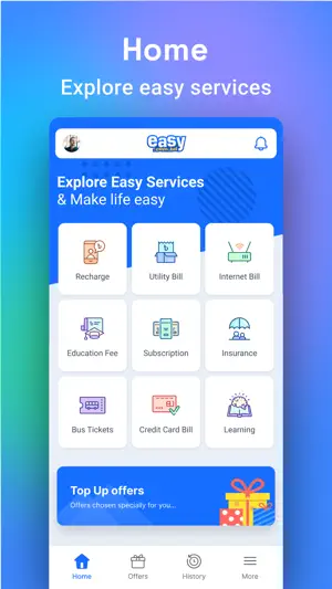 Easy.com.bd - Bill, Topup, Fee screenshot 1