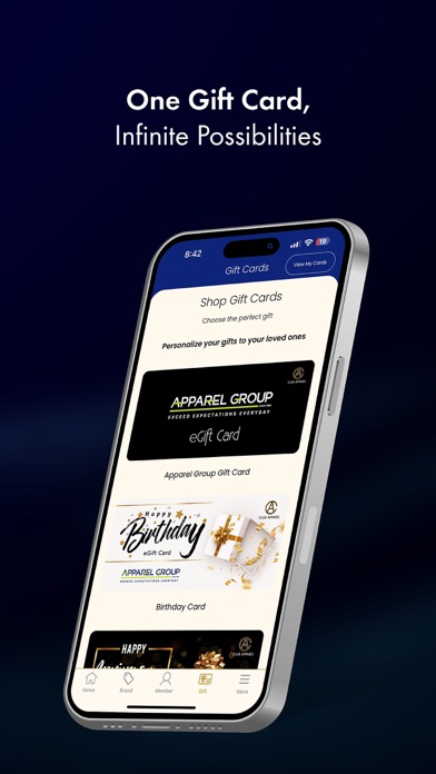 Club Apparel Screenshot