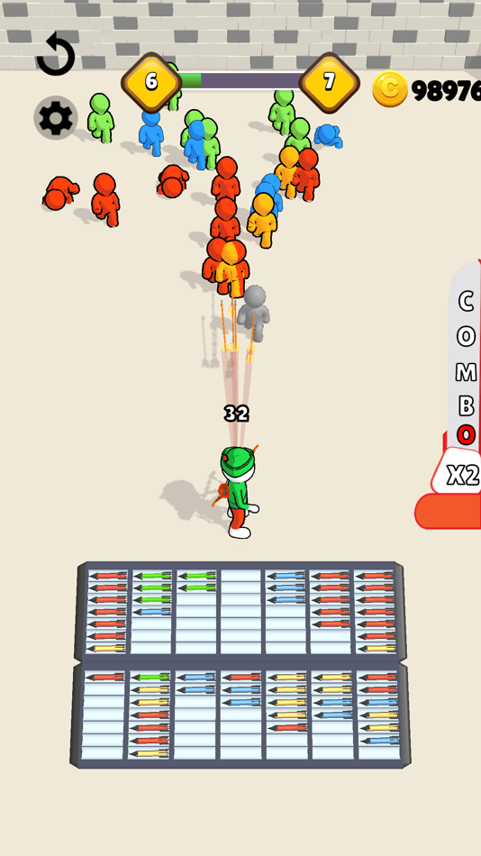 #5. Arrow Sort (iOS) 由: DK Bilgi Teknolojileri