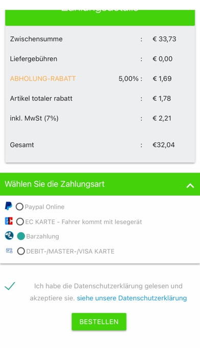 Roti Restaurant Ziegelhof Screenshot
