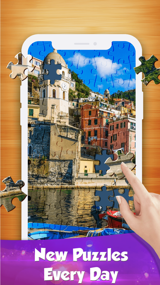 #1. Jigsaw Go - relaxing game (iOS) بواسطة: Charles Stem