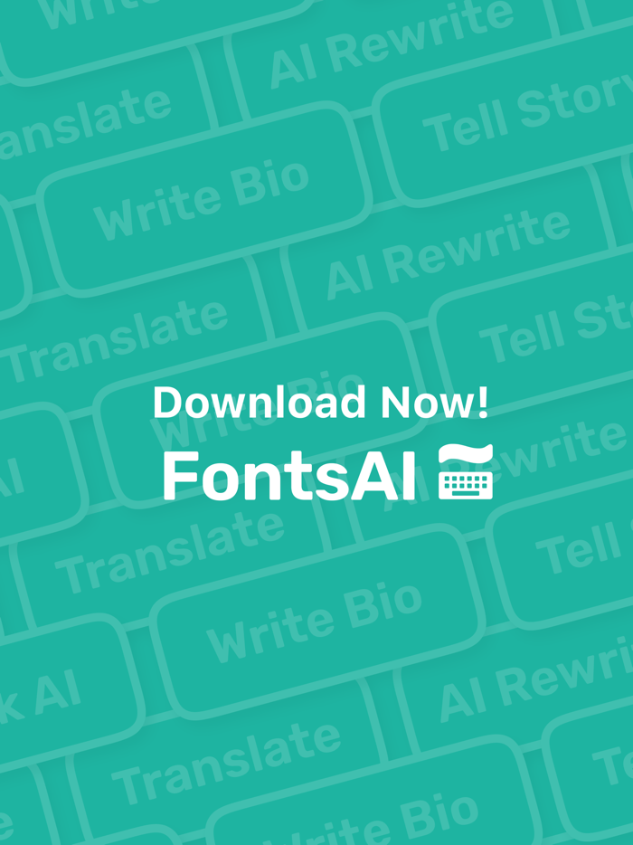 Fonts and Ai Keyboard