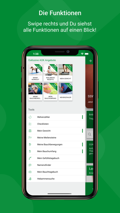 AOK Schwanger - Gesund Leben Screenshot