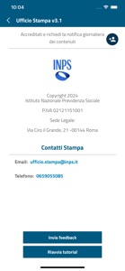 INPS Ufficio Stampa screenshot #6 for iPhone
