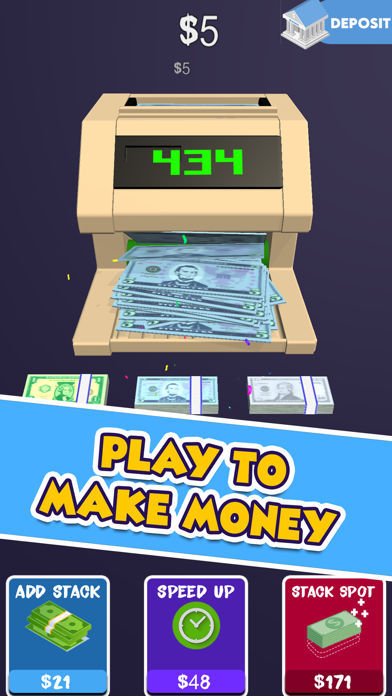 Money Bank Cashier Simulato Screenshot