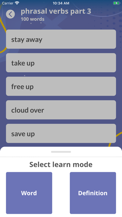 ProVo IELTS Synonym Dictionary Screenshot