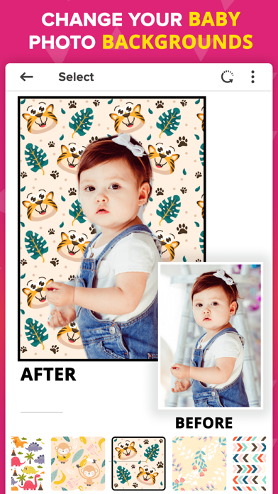Baby Photo Editor - Baby Story Screenshot