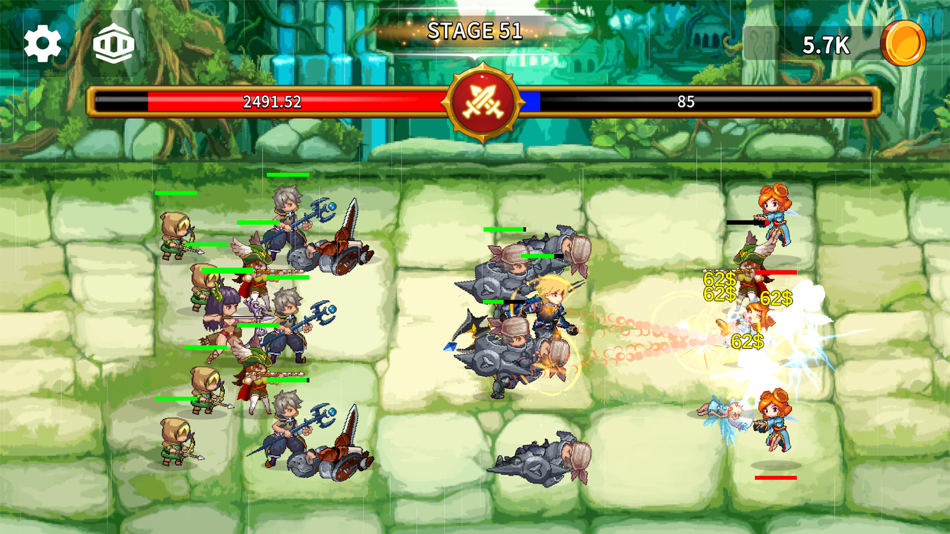 #7. Kingdom Wars Merge (iOS) 由: Springcomes Co., Ltd.