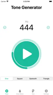 tone generator simple iphone screenshot 1