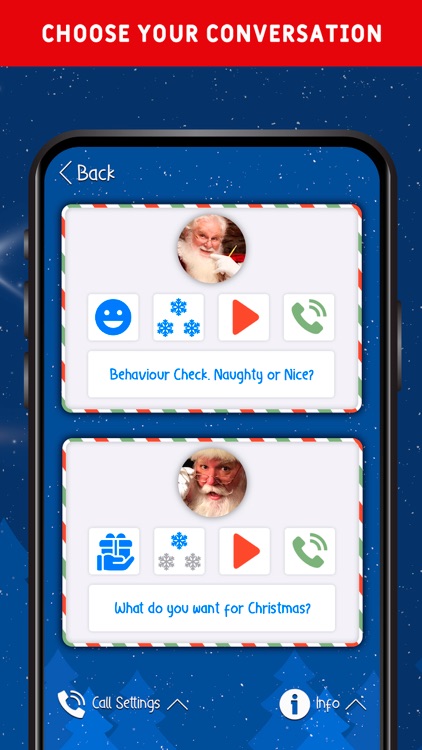 Santa phone call – Xmas Chat screenshot-3