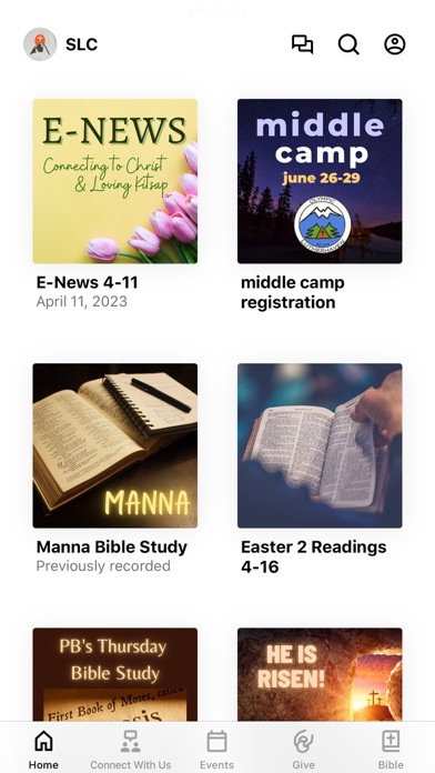 Silverdale Lutheran Church Screenshot