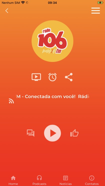 Rádio 106 FM - Ao Vivo