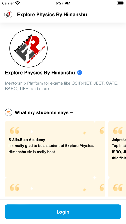 #1. Explore Physics By Himanshu (iOS) 由: Himanshu Agrawal