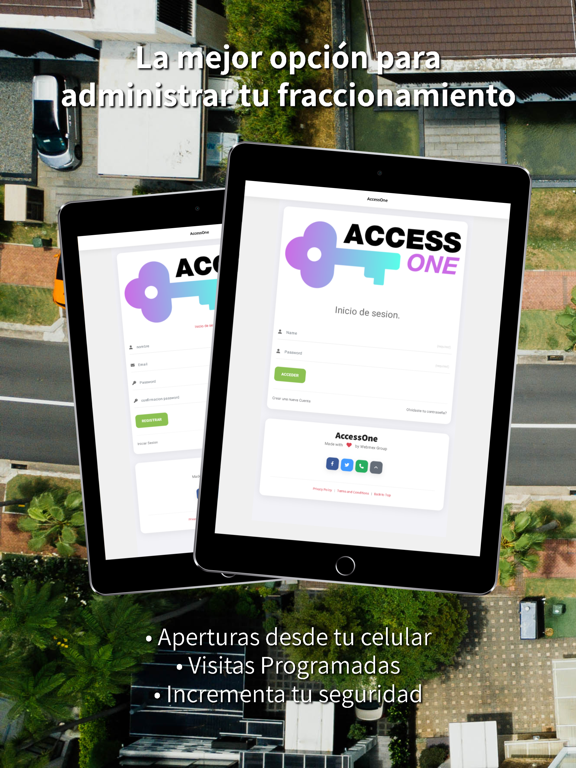 AccessOne iPad screenshot 1 - Utilities app