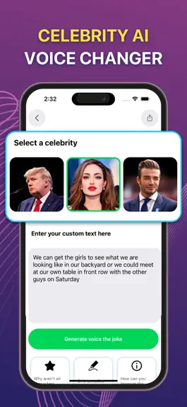 Game screenshot Ai Voice Generator: Celebrity apk