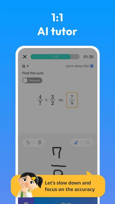 Mathpid - AI math learning Screenshot