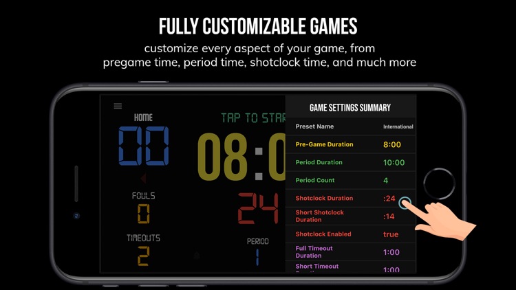 BT Basketball Scoreboard screenshot-9