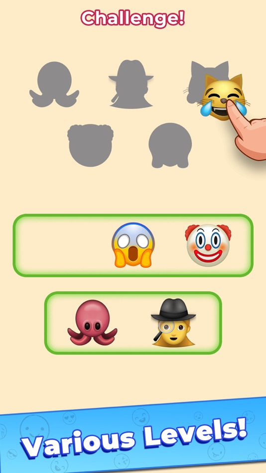 #4. Emoji Puzzle - Connect Game (iOS) By: Hiren Gabani