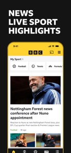 BBC Sport screenshot #1 for iPhone