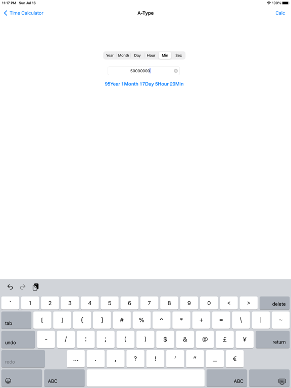 Screenshot #5 pour i Convertisseur de temps