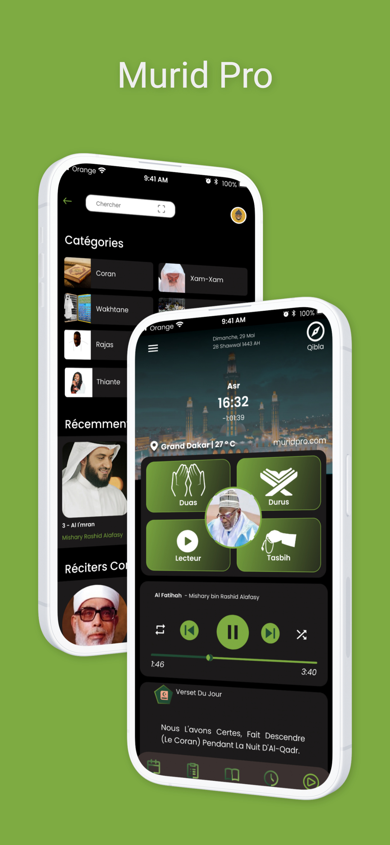 Murid Pro: Coran Xassida Adhan