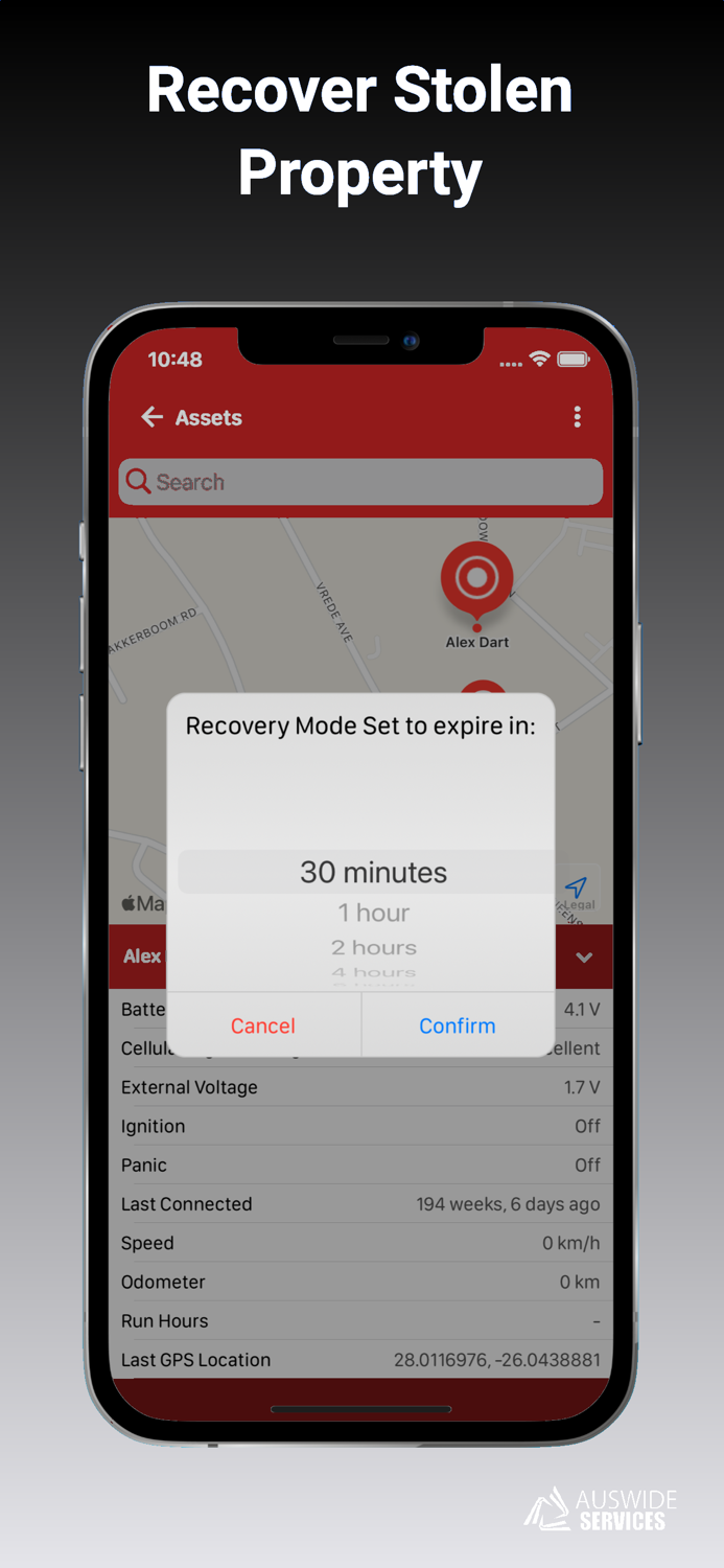 Auswide Services Tracking
