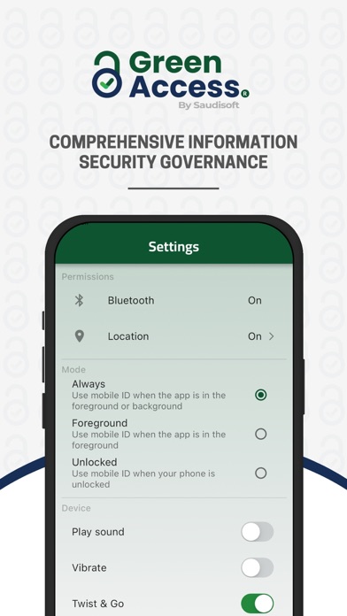 GreenAccess by Saudisoft Screenshot