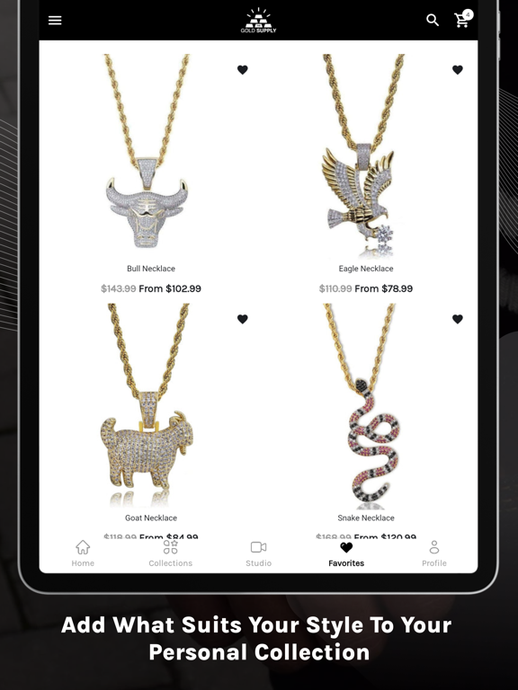 The Gold Supply iPad screenshot 3 - Shopping app