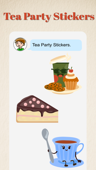 Tea Party Stickers Pack Screenshot