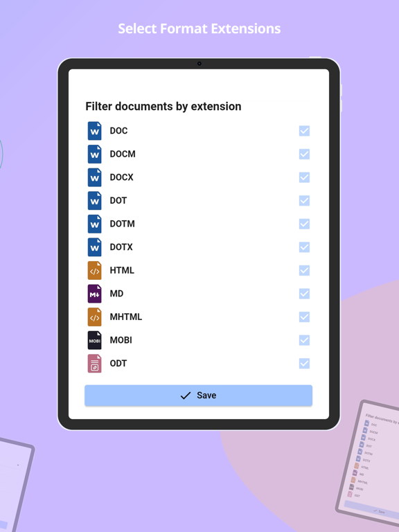 Aspose.Words iPad screenshot 5 - Utilities app