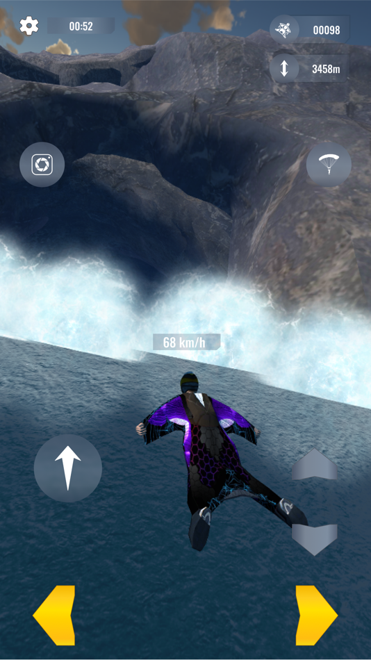 #8. Realworld Wingsuit Simulator (iOS) 由: Vahagn Sargsyan