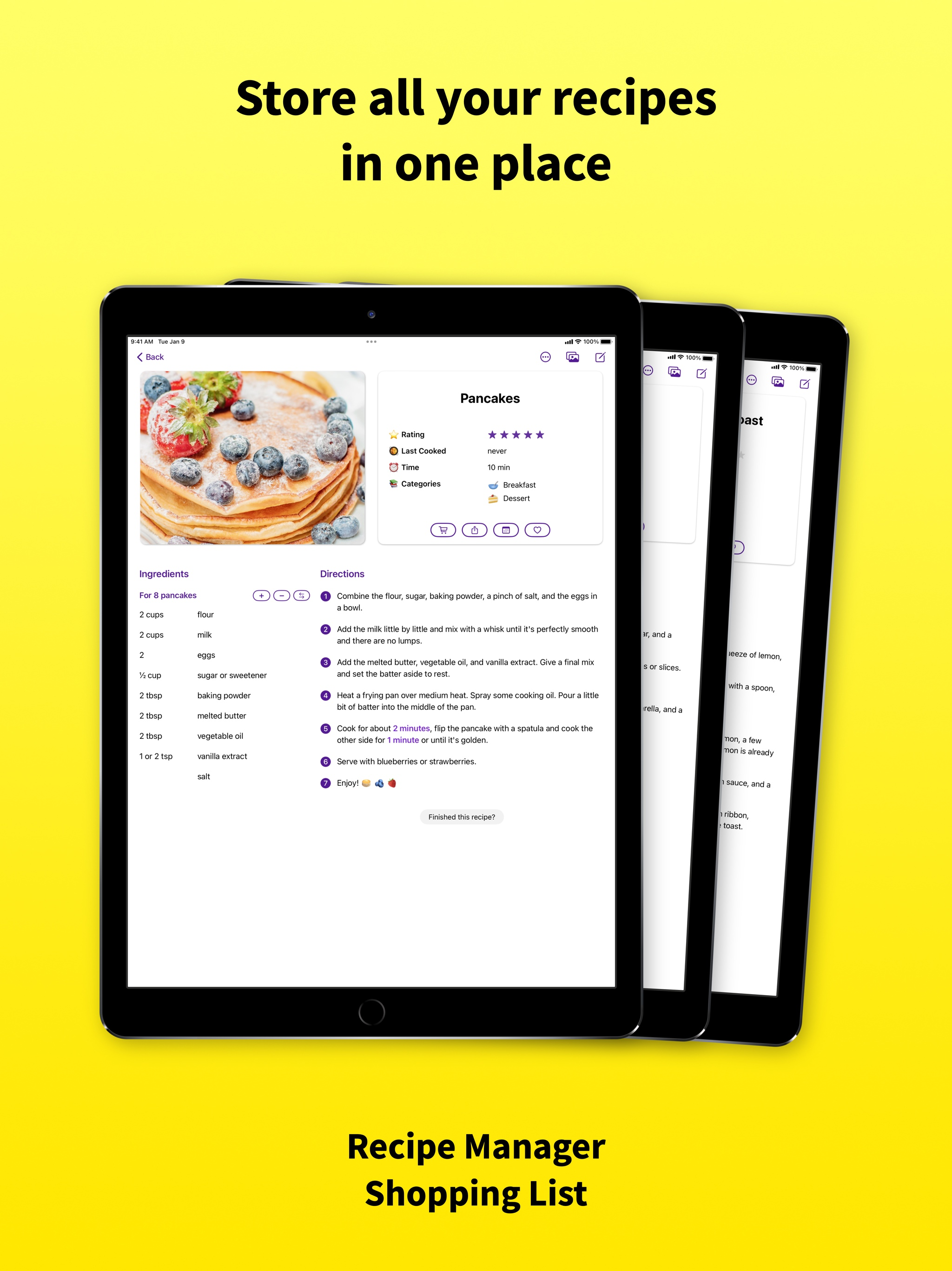 RecipeChef: Recipe Manager