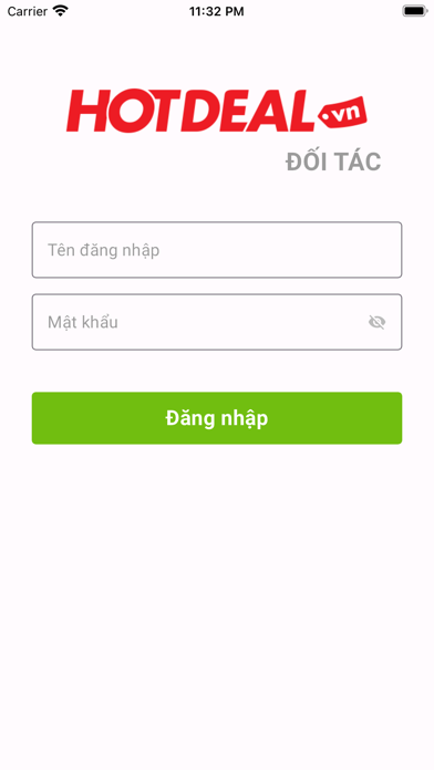 Hotdeal.vn Merchant Screenshot