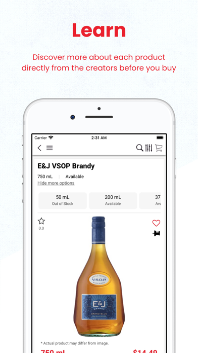 Campbell's Wines & Liquor Screenshot
