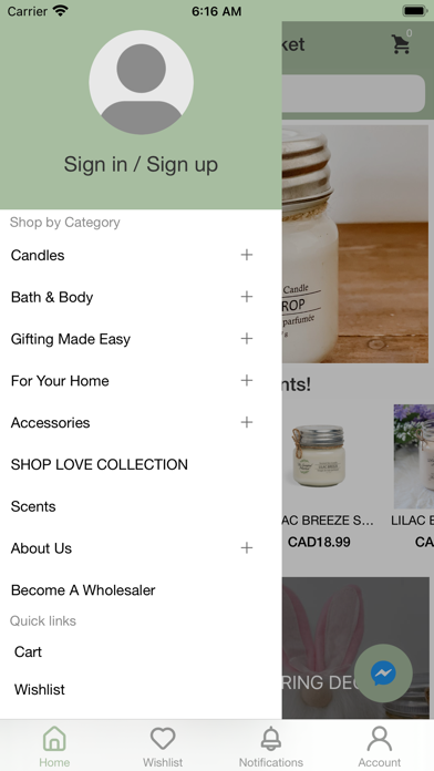 The Scented Market Screenshot