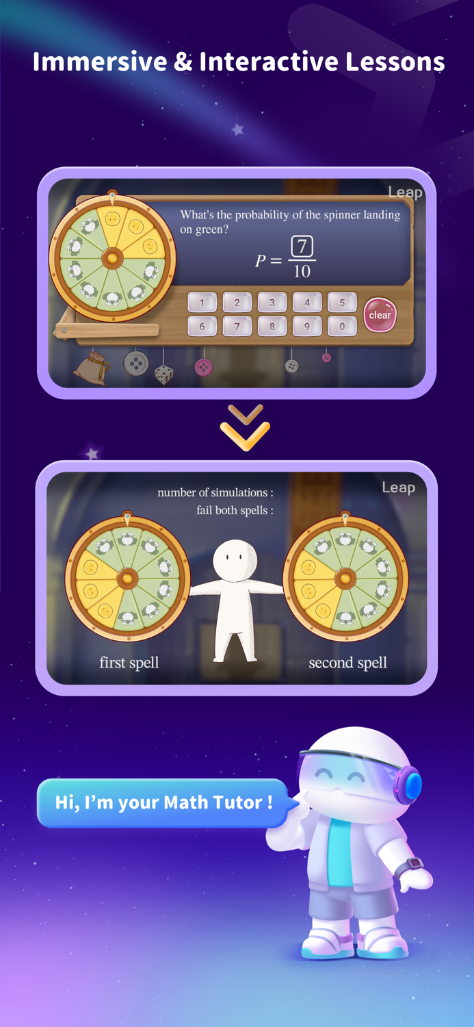 Leap Math AI Math Tutor