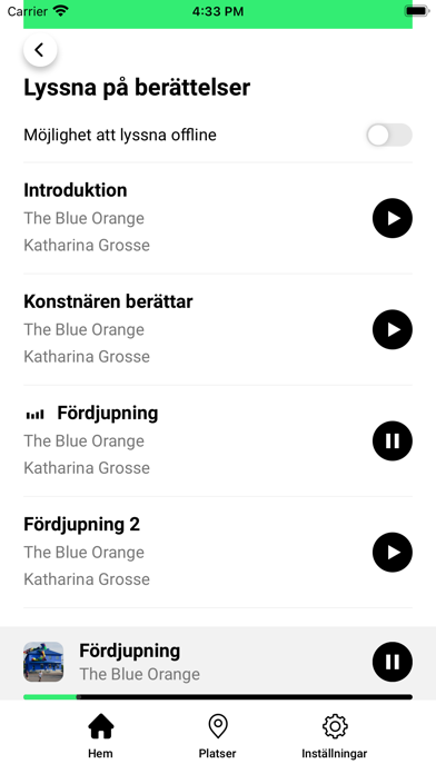 Statens konstråd - Audioguide Screenshot