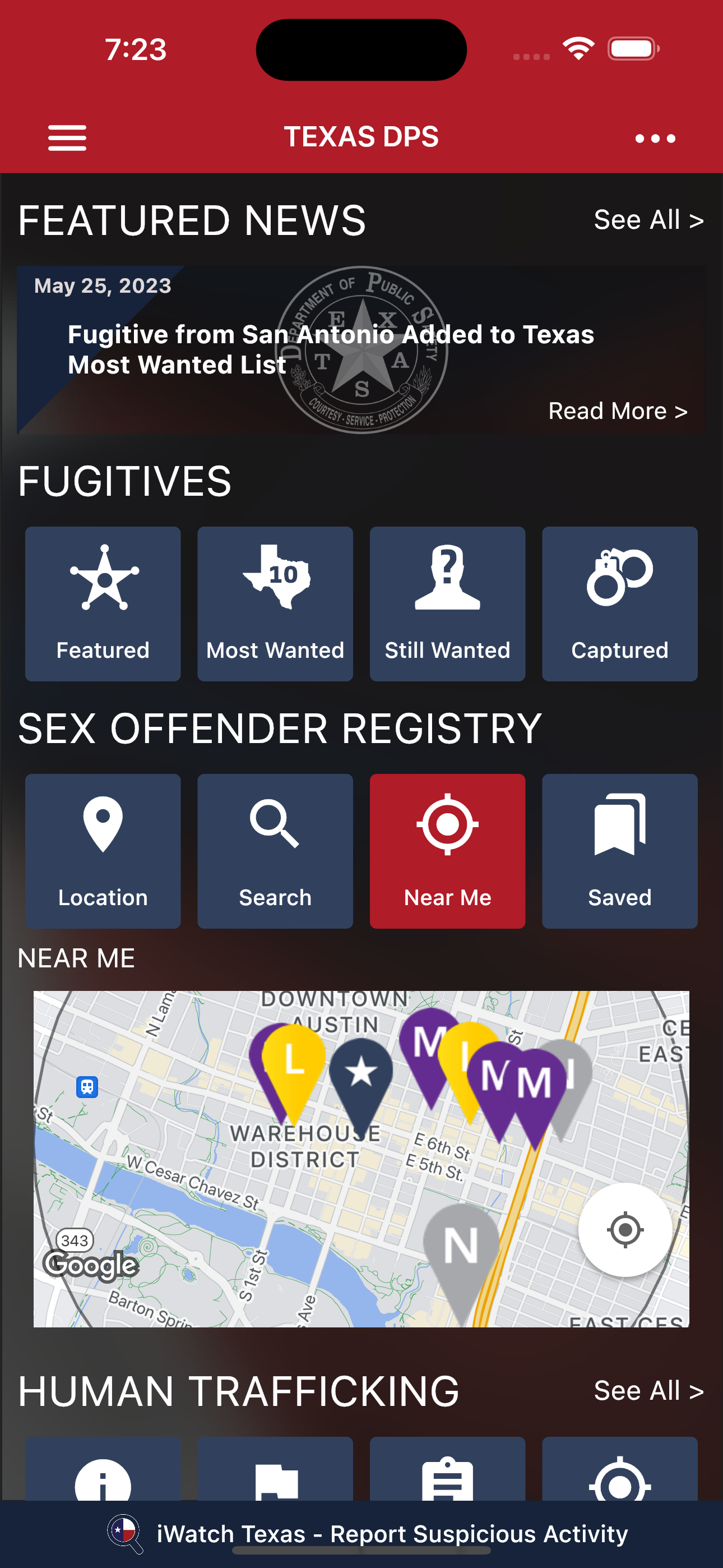 Texas DPS screenshot 5