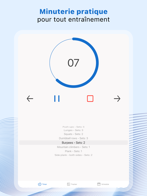 Screenshot #4 pour ProtoFit: Interval Timer