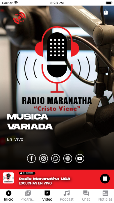 Radio Maranatha USA Screenshot