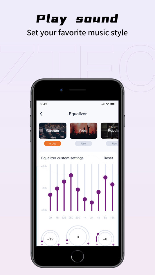 #4. ZTEC Tune (iOS) By: Shenzhen Dinghefeng Technology Co., Ltd.