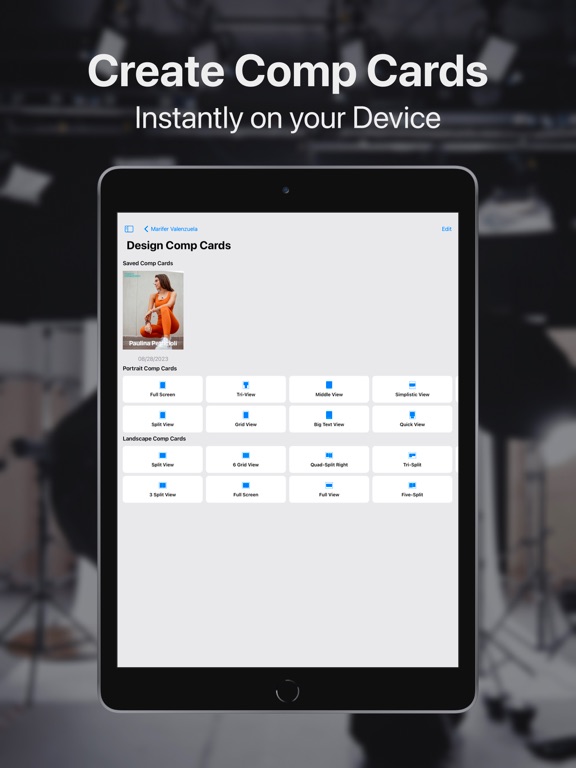 Talent Book iPad screenshot 5 - Social Networking app