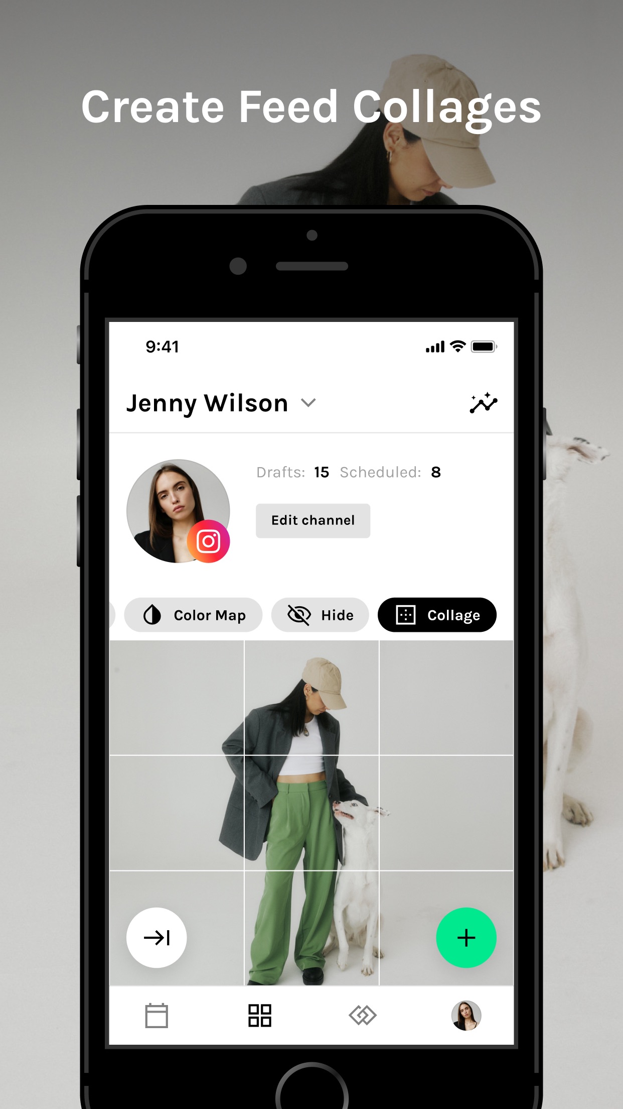 Screenshot do app Layout for Instagram — UNUM