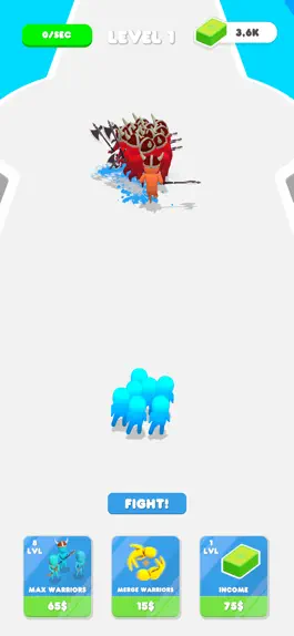 Game screenshot Crowd Fight ASMR hack