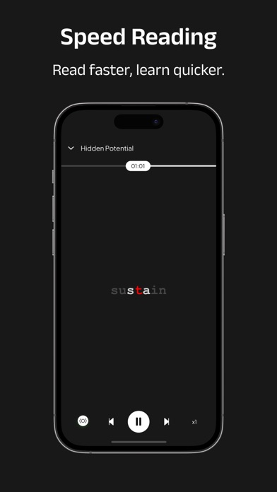 Booksum - speed reading Screenshot