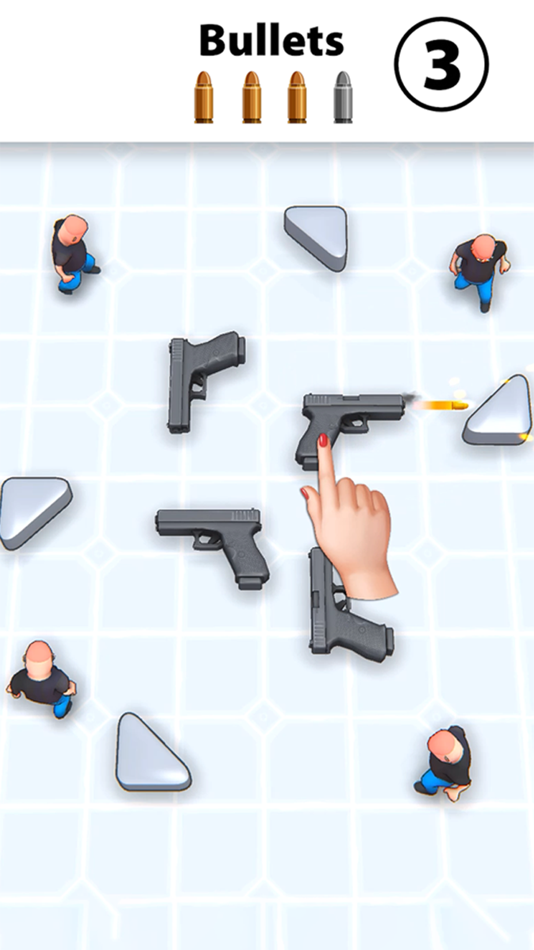 #7. Hyper Guns 3D (iOS) 由: funcell Games Pvt Ltd