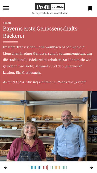 Profil – das GVB-Magazin Screenshot