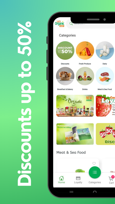 Let's Organic Market Screenshot