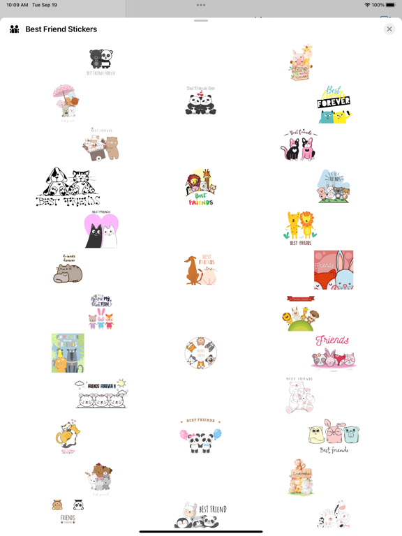 Screenshot #4 pour Best Friend Stickers