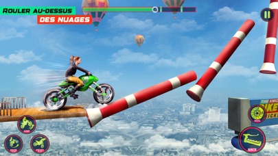 Screenshot #2 pour vélo stunt race master jeu 3d